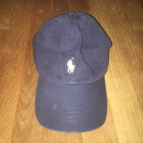 Ralph Lauren Polo baseball cap, navy blue.