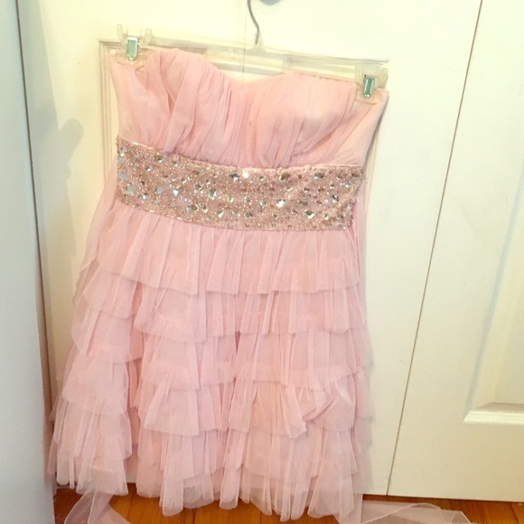 A formal homecoming dress.