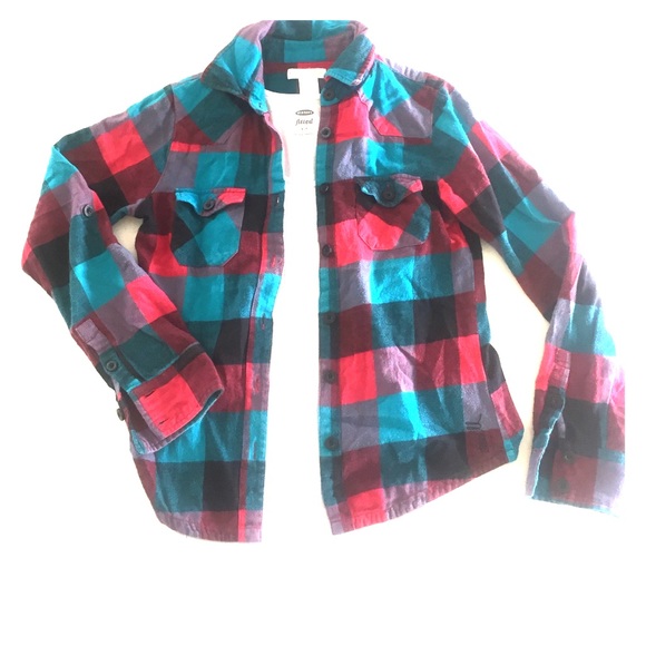 O'neill flannel button down shirt