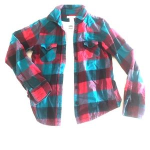 O'neill flannel button down shirt