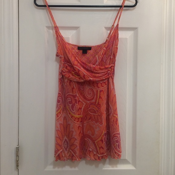 Express small spaghetti strap top