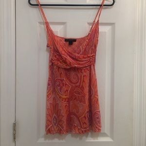 Express small spaghetti strap top