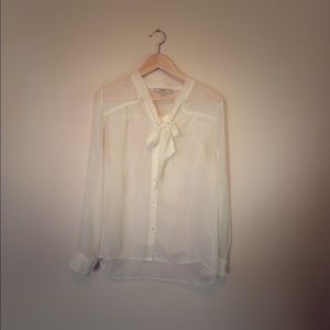 LOFT Button Down Blouse