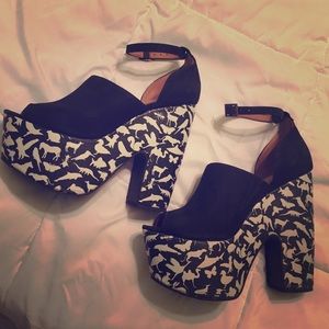 SOLESTRUCK + JEFFREY CAMPBELL WEDGES