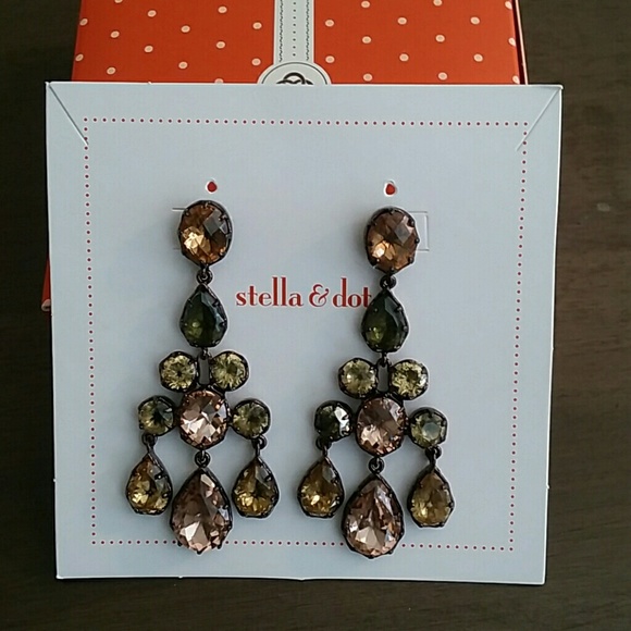Stella & Dot chandelier earrings