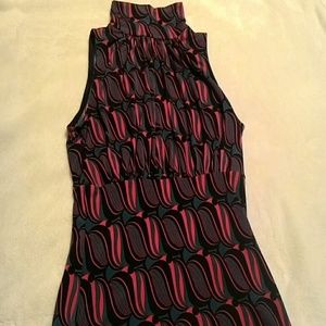 Bisou Bisou Abstract print shirt