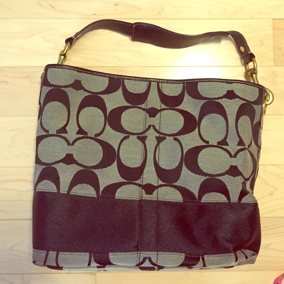 Black coach bag