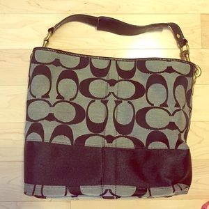 Black coach bag