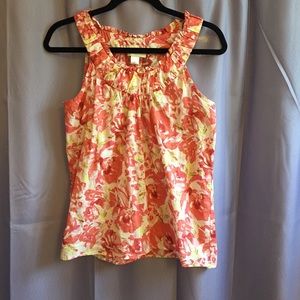 Beautiful floral tank from LOFT