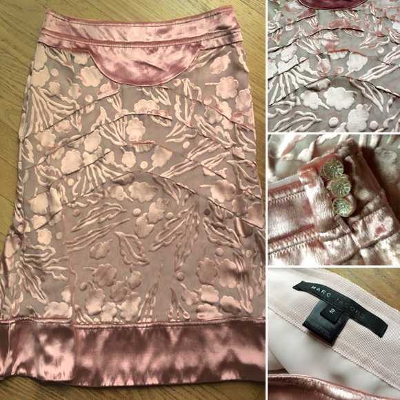 Marc by Marc Jacobs pale pink skirt