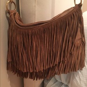 Tory Burch fringe crossbody bag