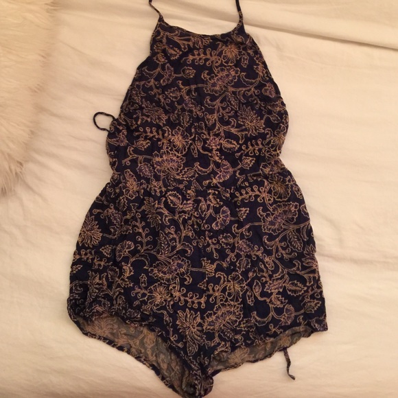 Urban outfitters strappy romper