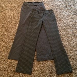 Gray dress pants PRICE FOR BOTH PAIRS