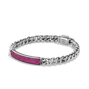 Authentic David Yurman Petite Pavé ID Bracelet