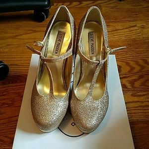 Gold Steve Madden heels