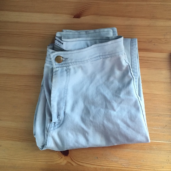 Light Blue High Waited Denim.