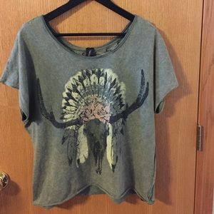 Graphic Distressed Tee
