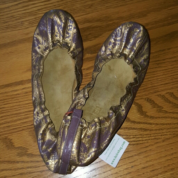 GENUINE SNAKE SKIN BALLET STYLE SHOES