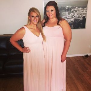 David's Bridal bridesmaid dress
