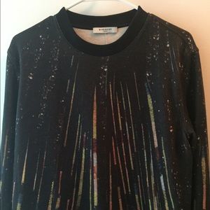 Givenchy sequin print sweatshirt in multicolor