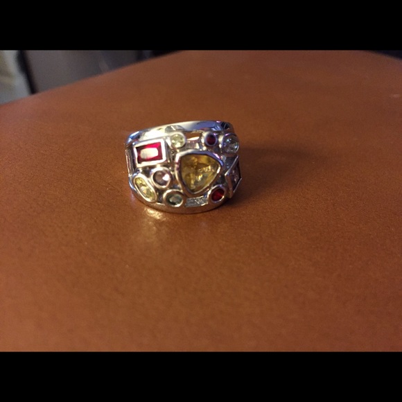 Lia Sophie colored stone ring - Picture 1 of 3