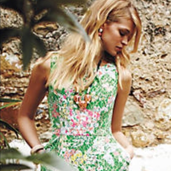 Anthropologie Laced Verbena Dress