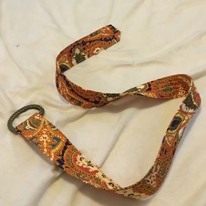 100% silk belt from J. Crew