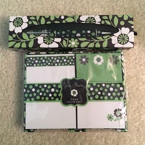 Vera Bradley pen and note set