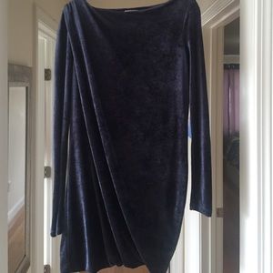 Juicy Couture Hi Shine Velour Asymmetrical Dress