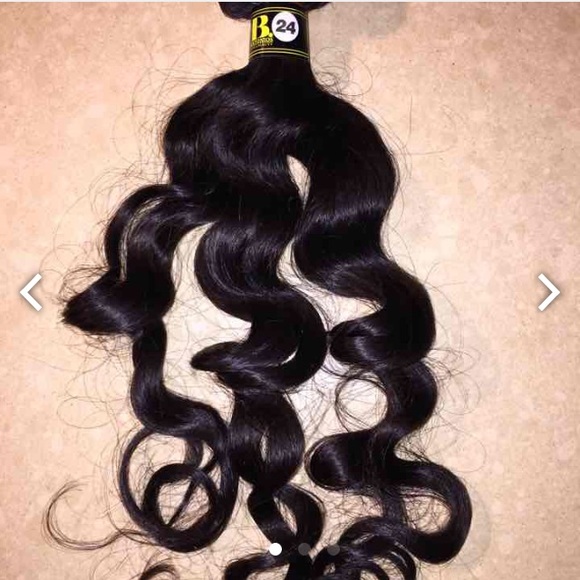HAIR EXTENSIONS Beautiful Dark Brown 24in SEW INS main image 4
