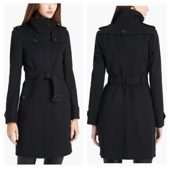 🆕✨Burberry London✨Basingstoke Wool &Cashmere Coat - Picture 1 of 4