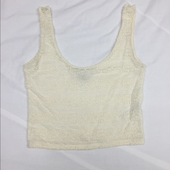 Forever 21 Lace Crop Top