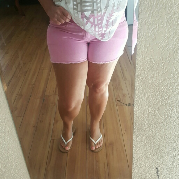 American  Eagle cut-off corduroy shorts