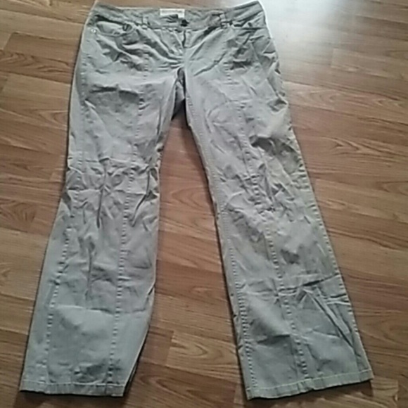 Khaki Pants- London Jean Christie fit