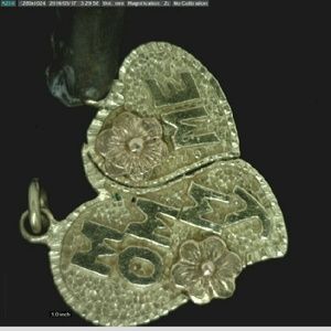 Womens 14k 1.4gram Mommy & Me pendant