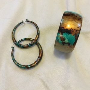 Beautiful Boutique earrings and bracelet