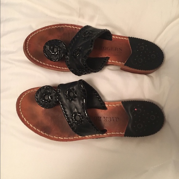 Black Jack Roger Flip Flops
