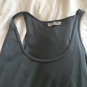 NWOT Michael Stars tank top long shirt/shirt dress