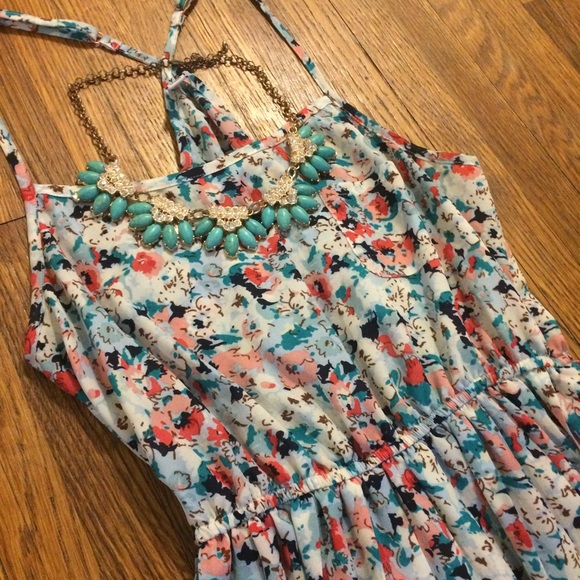 ❌SOLD❌Floral Pleated Dress