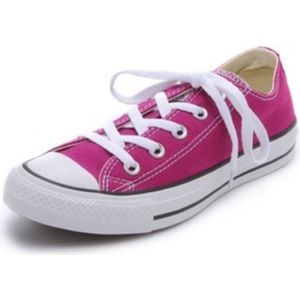 Hot Pink converse ON HOLD