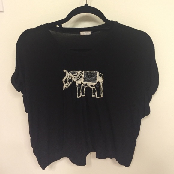 brandy Melville elephant tshirt