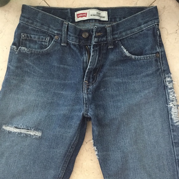 Custom slim straight LEVIS 514