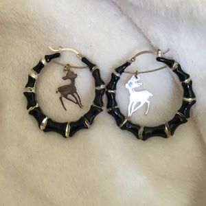Disney Couture Bambi earrings