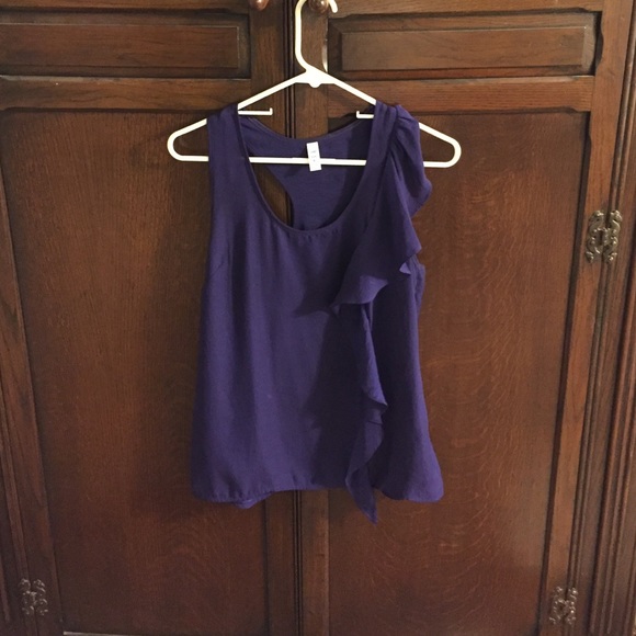 Purple tank top
