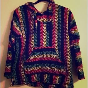 Rasta drug rug pull over💚💛❤️