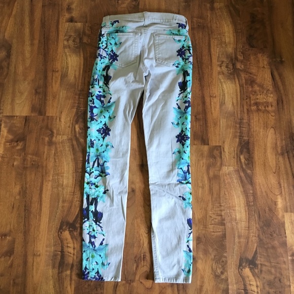 Floral patterned jeans - Picture 2 of 2