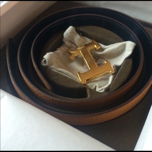 Hermes 100% authentic reversible belt