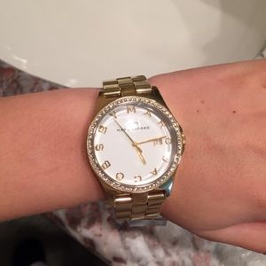 Marc Jacobs gold-plated watch
