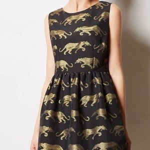 Anthropologie Panthere Dress