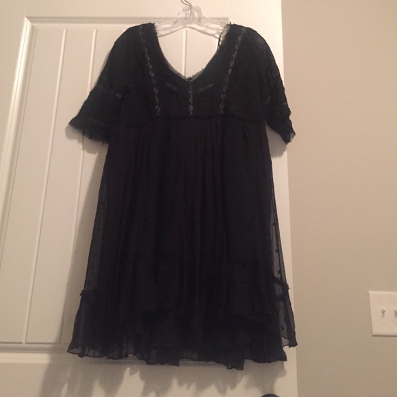 Free People mini dot dress